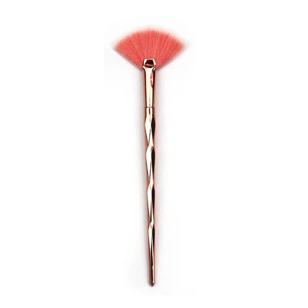 4 Piece New Gold Glam Makeup Brush Set - Picture 7 of 7